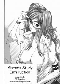 Sister’s Study Interuption #2
