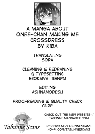 Oneechan ni josou saserareru manga | A manga about onee-chan making me crossdress #7