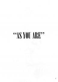 “As You Are” #2