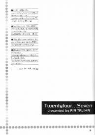Twentyfour…Seven #24