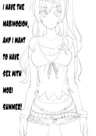 Mabinogion wo Te ni Ireta node Mori Summer to H ga Shitai!   I have the Mabinogion, and I want to have sex with Mori Summer! #2