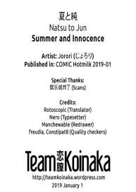 Natsu to Jun | Summer and Innocence #22