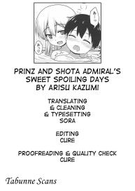 Prinz to Shota Teitoku no Amaama Days | Prinz and shota admiralâ€™s sweet spoiling days #22