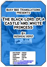 Hoshiai Hiro – The Black Lord of a Castle and White Princess #17