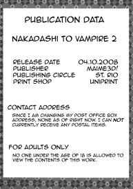 Nakadashi to Vampire 2 #49