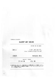 Sleep My Dear #26