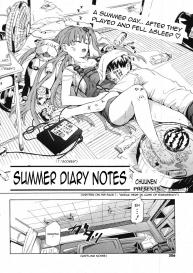 Summer Diary Notes #2