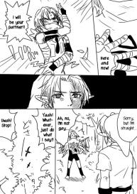 Link to Zelda ga Jun Ai Ecchi suru Manga #5