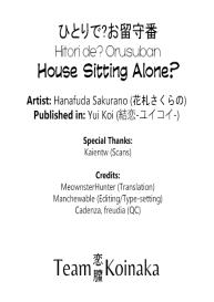 Hitori de? Orusuban | House Sitting Alone? #26