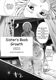 Sister’s Boob Growth #3