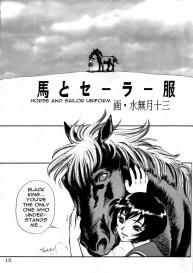 Uma to Serafuku | Horse and Sailor Uniform #1