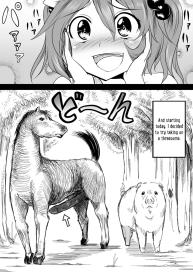 The Big-Titted Nitori Having Bestiality Sex with Dogs And Horses Book #9