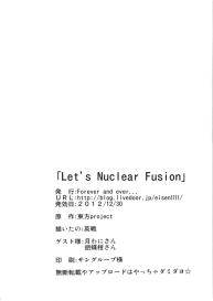 Let’s Nuclear Fusion #30