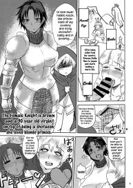 The Female Knight is brown and a 30 year old virgin, and on top of being a shotacon, she loves blonde princes. #4