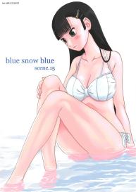 blue snow blue scene.15 #1