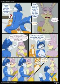 A Hare And Two Foxes #4