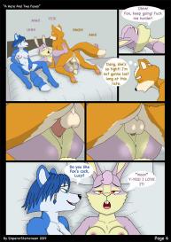 A Hare And Two Foxes #6
