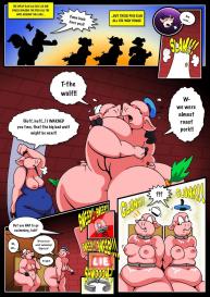 Three Pretty Piggies Meet The Big Beautiful Wolf #15
