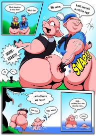 Three Pretty Piggies Meet The Big Beautiful Wolf #4