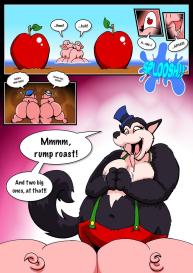 Three Pretty Piggies Meet The Big Beautiful Wolf #6