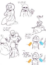 Sans x Frisk x Papyrus #12