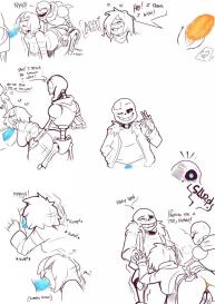 Sans x Frisk x Papyrus #8