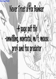 Never Trust A Fox Banker #1