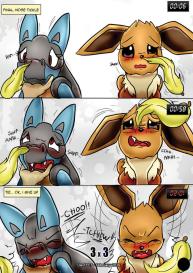 Tickle Fight – Lucario vs Eevee #4
