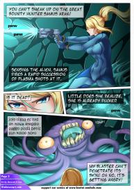 Samus Aran’s Alien Impregnation Creampie Fucktime #3