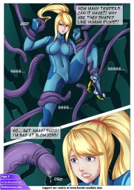 Samus Aran’s Alien Impregnation Creampie Fucktime #5