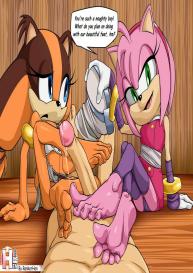 Amy & Sticks Footjob #2