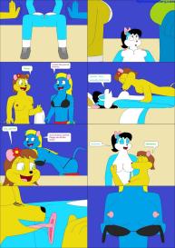 Three-Way Lesbians With A Boy #7