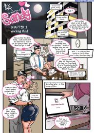 The Secret Life Of Sandy 1 – Working Hard #1