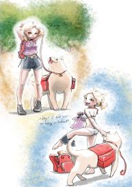 Girl & Her Dog #1