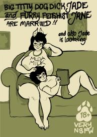 Big Titty Dog Dick Jade And Furry Fetishist Jane Are Married #1