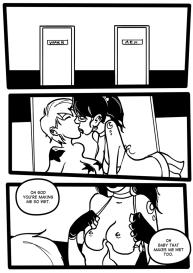 Two Hot Girls Do It In A Public Restroom (Possibly While On Drugs) #3
