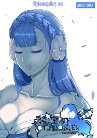 Icy Blue Flower #1